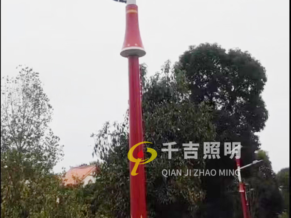 贵州省遵义市农村太阳能路灯安装案例